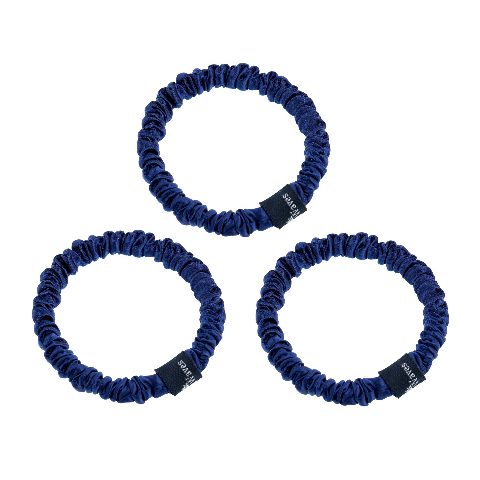 Skinny Silk Hair Ties - Silk & Waves
