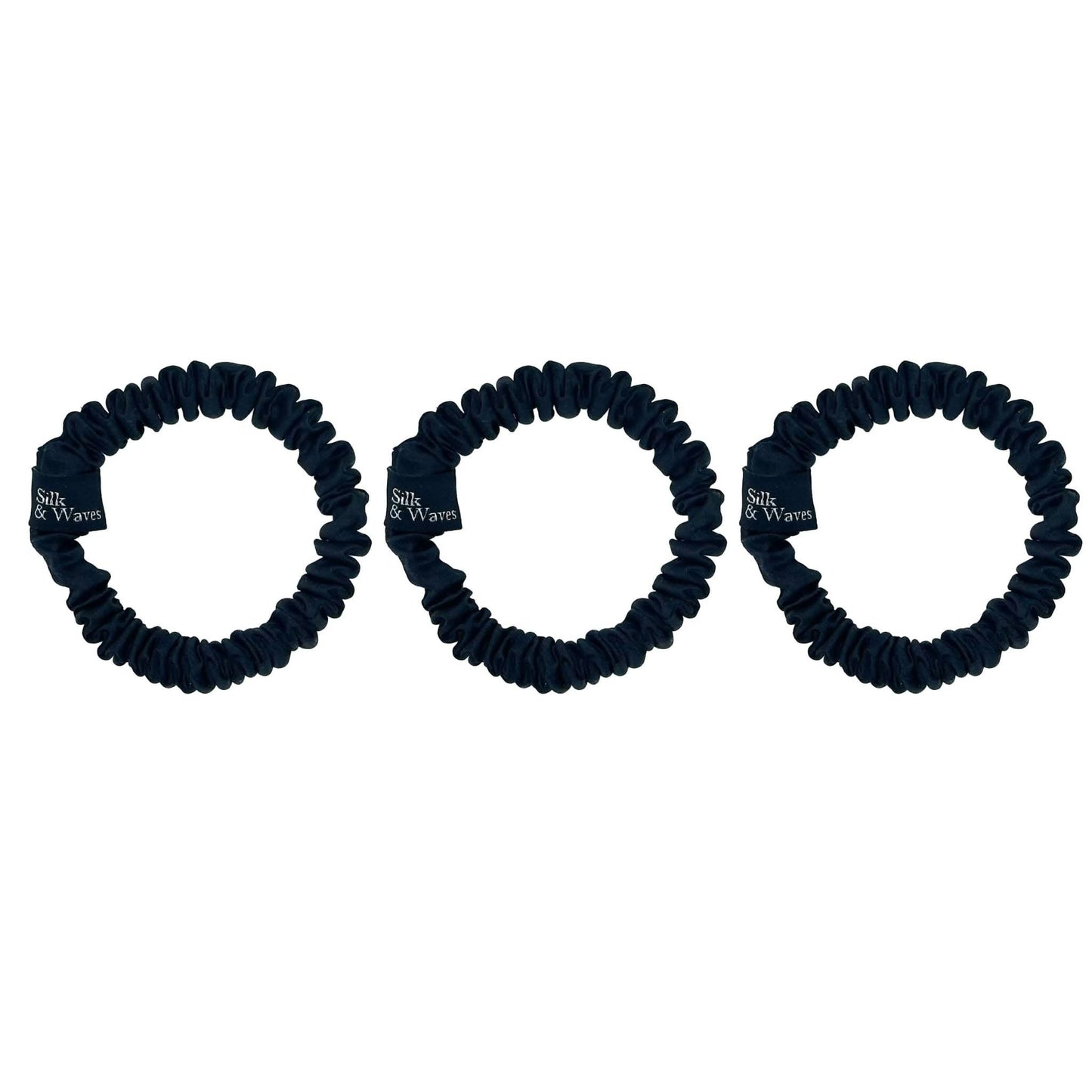 Silk & WavesSkinny Silk Hair Ties